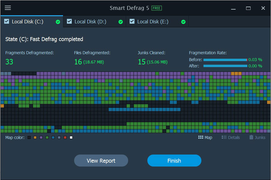 Defrag Engine IObit Smart Defrag 5.7.1 PRO with Free License Code - Free Download