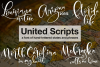Free font United Scripts
