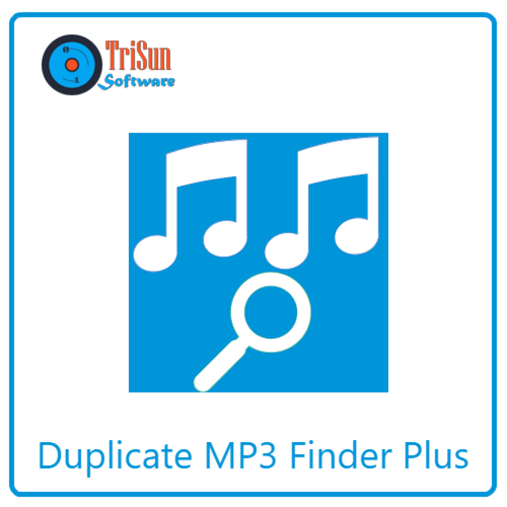 Trisun Duplicate MP3 Finder Plus Box shot