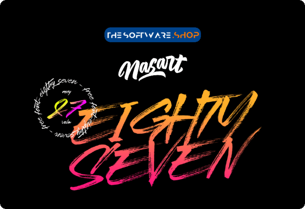 NasArt Eightyseven free font download