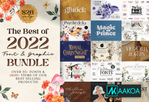 TheHungryJPEG Best of 2022 Bundle