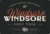 Windsore Font Trio by AF Studio: Trio Combinations of Hand Made Fonts