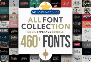Font Freebie: All Fonts Collection – Mega Typeface Bundle – Free Lifetime Commercial License