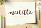 Mailitta Font includes Complete License – FREE of charge (Normally US$14)