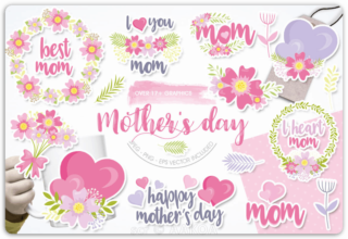90% off on Mother’s Day by Prettygrafik –  Commercial Licence (Basic POD)