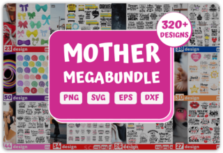 86% Off – Mother’s Day SVG Bundle by SvgOcean – Commercial License + Premium Support