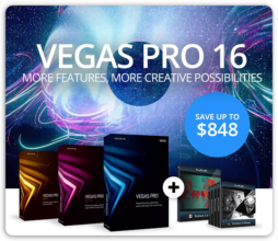 75% Off VEGAS Pro 16 with powerful new features from US$199